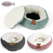 Mini Cat Bed Round Donut Dog Cat Bed Cushion House Bed Cat